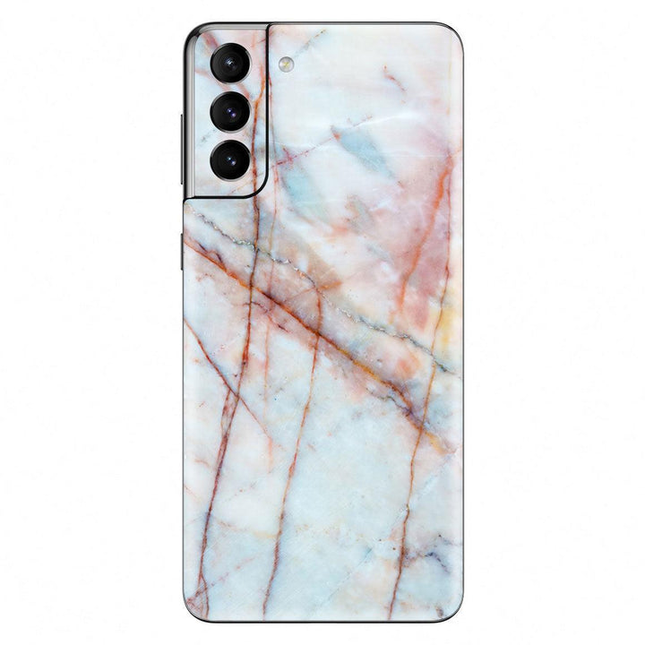 Galaxy S21 Marble Series Skins - Slickwraps