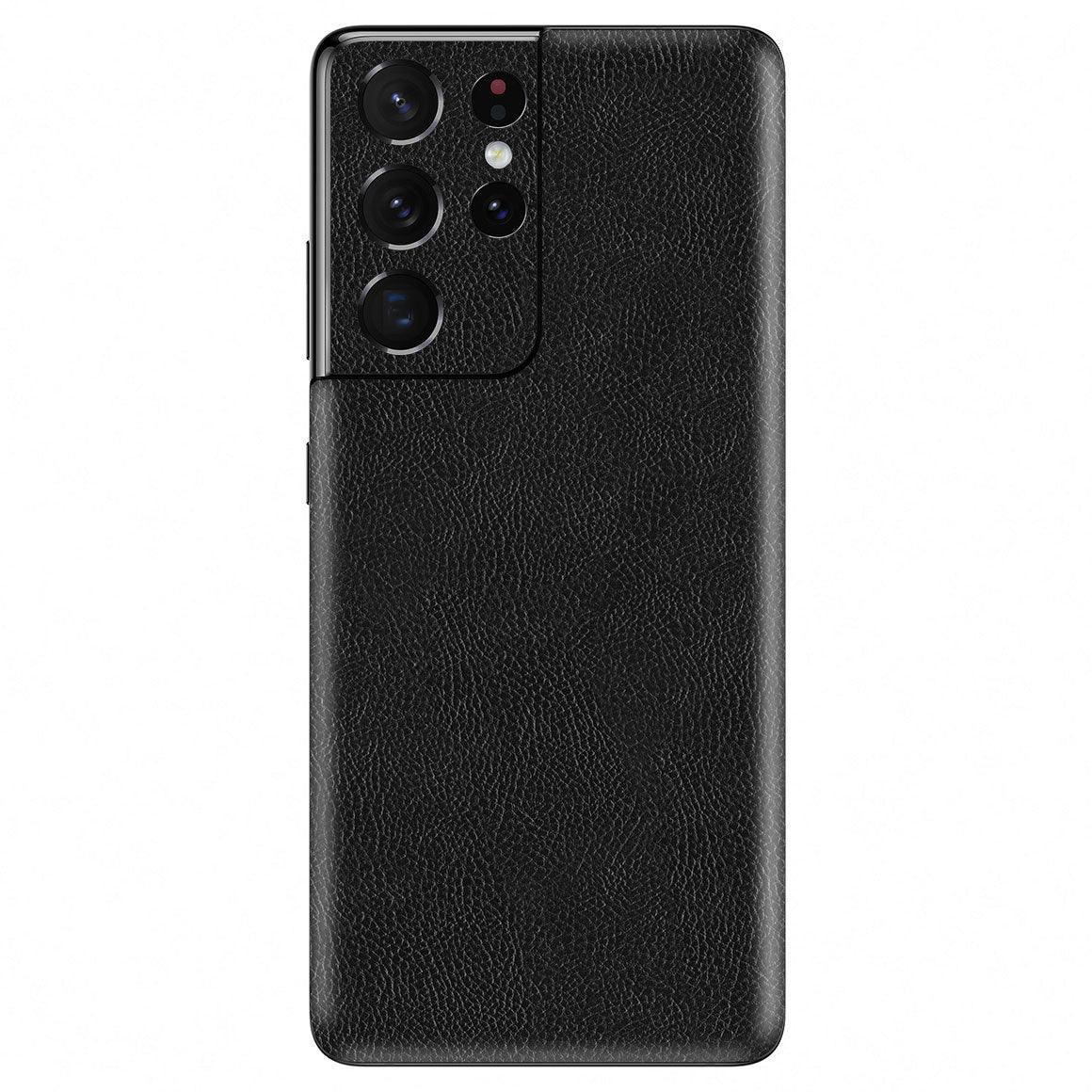 Galaxy S21 Ultra Leather Series Skins - Slickwraps
