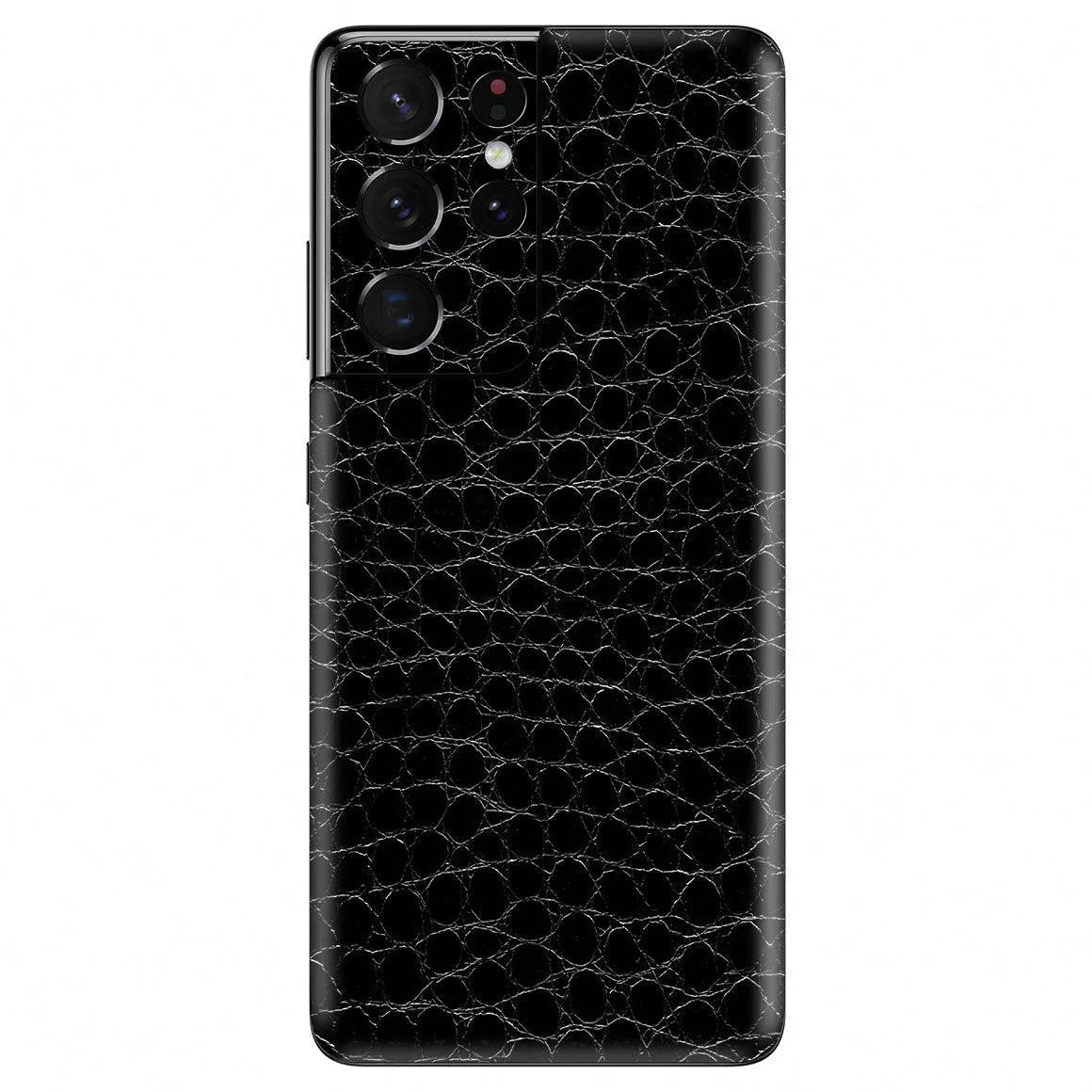 Galaxy S21 Ultra Leather Series Skins - Slickwraps