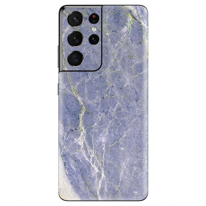 Galaxy S21 Ultra Marble Series Skins - Slickwraps