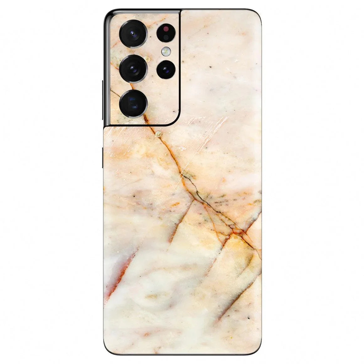 Galaxy S21 Ultra Marble Series Skins - Slickwraps