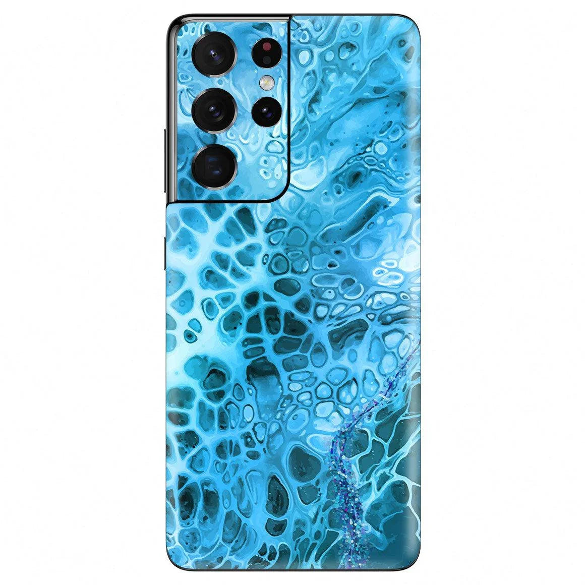 Galaxy S21 Ultra Oil Paint Series Skins - Slickwraps