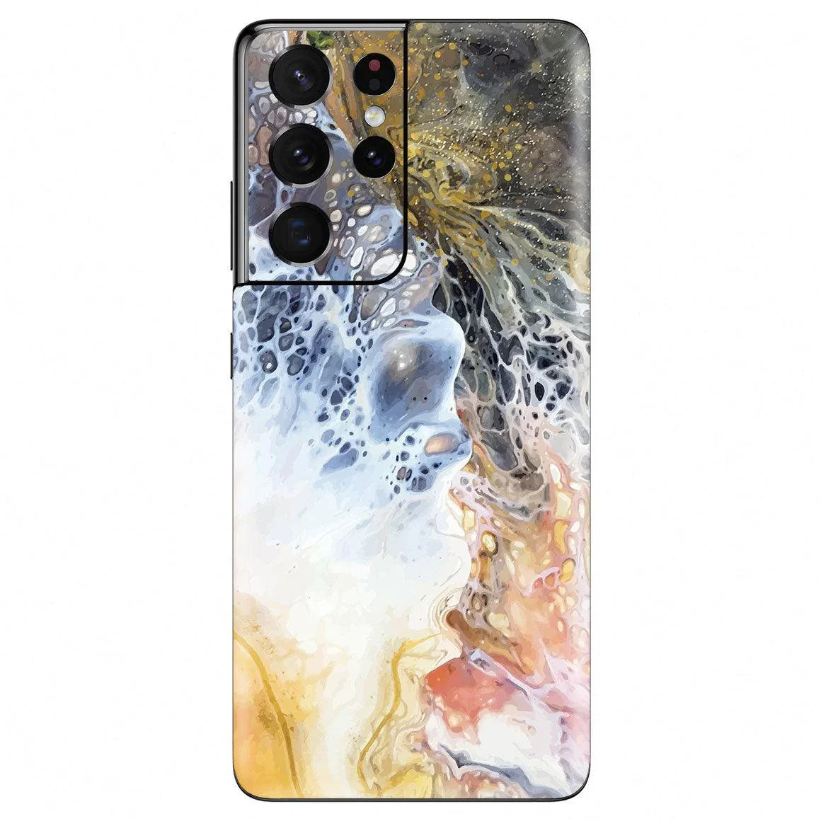 Galaxy S21 Ultra Oil Paint Series Skins - Slickwraps
