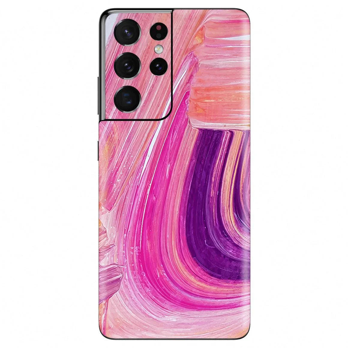 Galaxy S21 Ultra Oil Paint Series Skins - Slickwraps