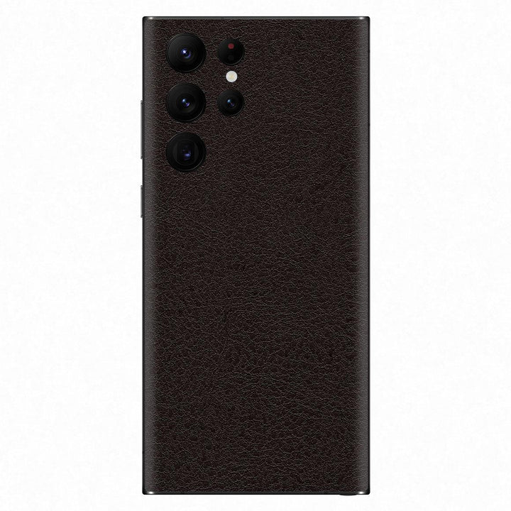 Galaxy S22 Ultra Leather Series Skins - Slickwraps
