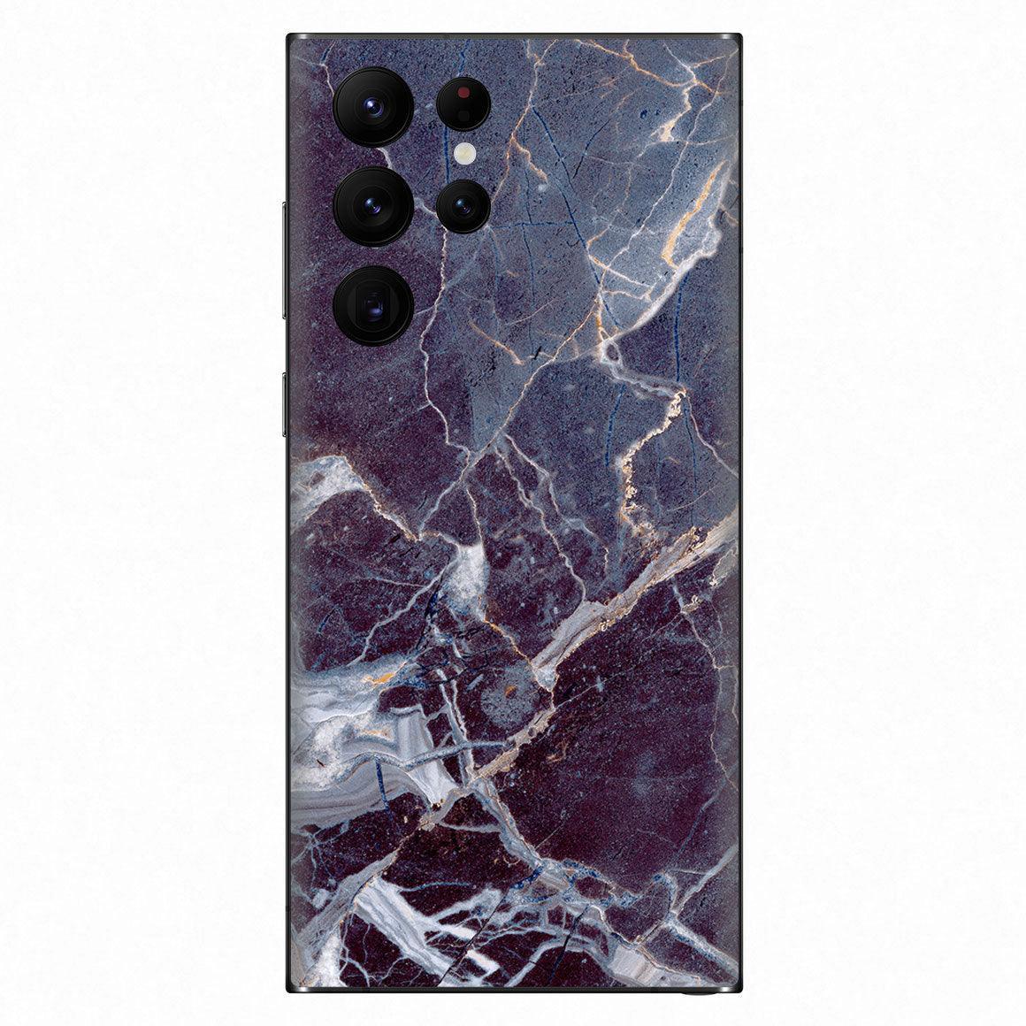 Galaxy S22 Ultra Marble Series Skins - Slickwraps