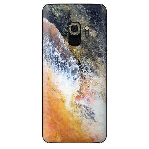 Galaxy S9 Oil Paint Series Skins - Slickwraps