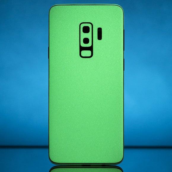 Galaxy S9 Plus Green Glow Skin - Slickwraps