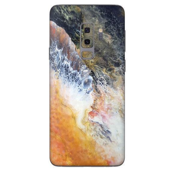 Galaxy S9 Plus Oil Paint Series Skins - Slickwraps
