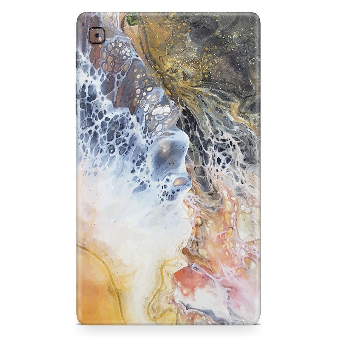 Galaxy Tab A7 Lite Oil Paint Series Skins - Slickwraps