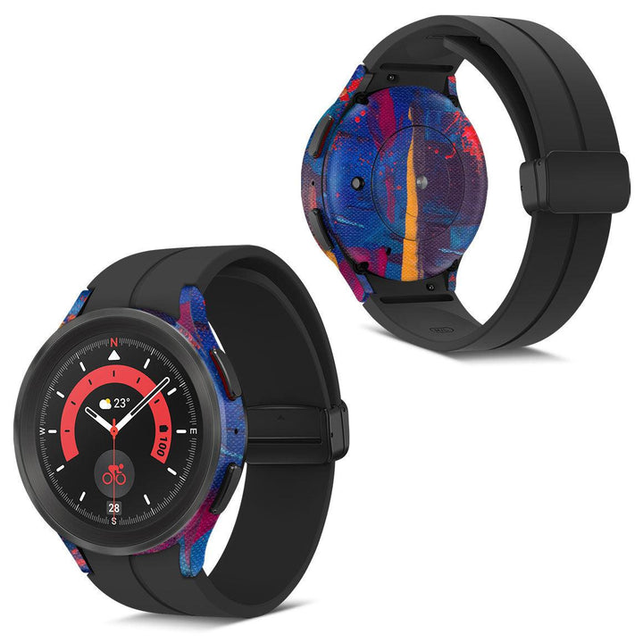 Galaxy Watch 5 Pro Custom Skin/Wrap & Cover – Slickwraps