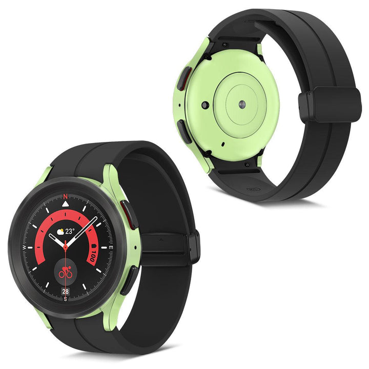 Galaxy Watch 5 Pro Green Glow Skin - Slickwraps