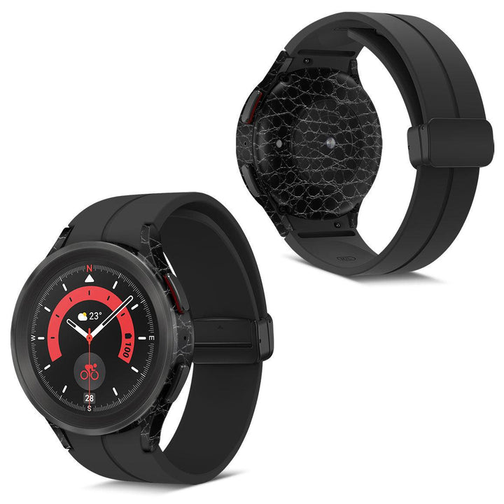 Galaxy Watch 5 Pro Leather Series Skins - Slickwraps