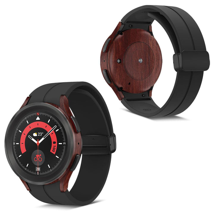Galaxy Watch 5 Pro Wood Series Skins - Slickwraps