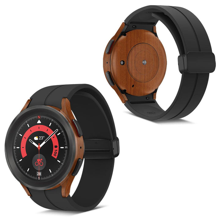 Galaxy Watch 5 Pro Wood Series Skins - Slickwraps