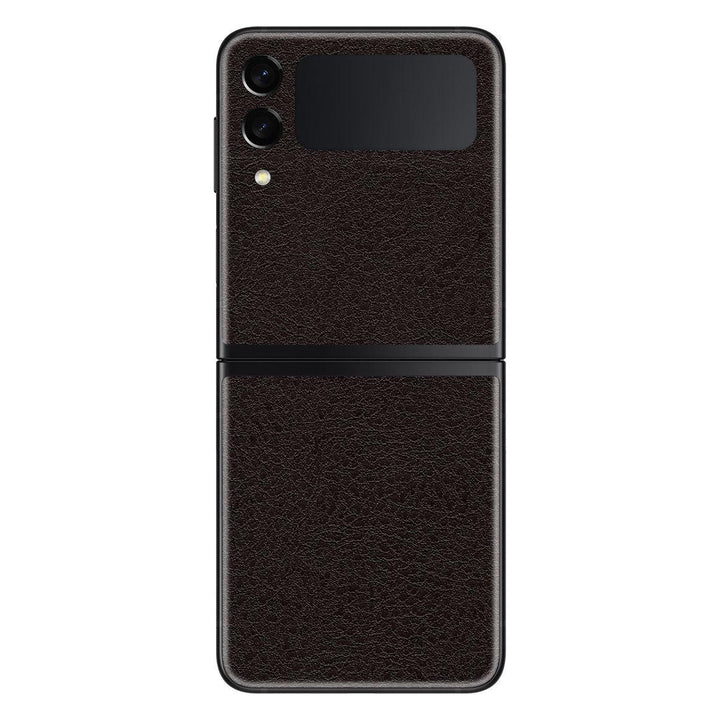 Galaxy Z Flip 3 Leather Series Skins - Slickwraps
