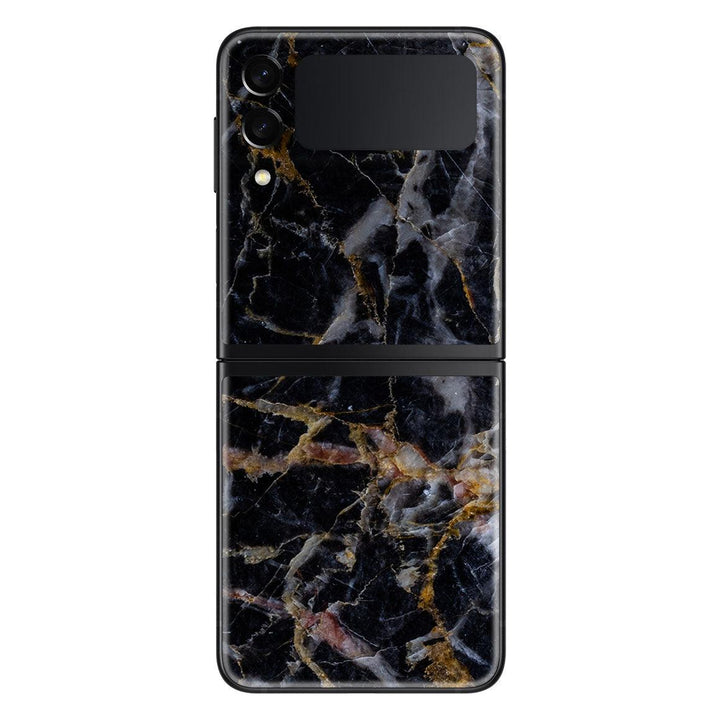 Galaxy Z Flip 3 Marble Series Skins - Slickwraps