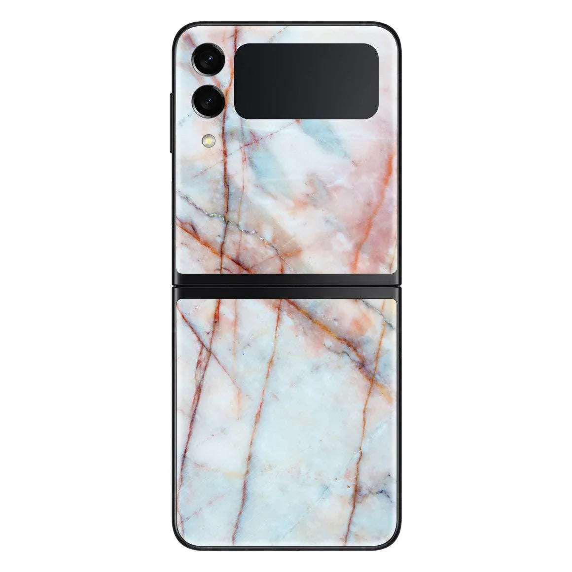 Galaxy Z Flip 3 Marble Series Skins - Slickwraps