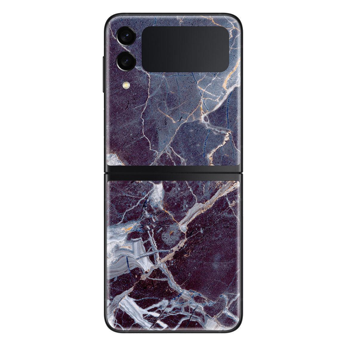Galaxy Z Flip 3 Marble Series Skins - Slickwraps