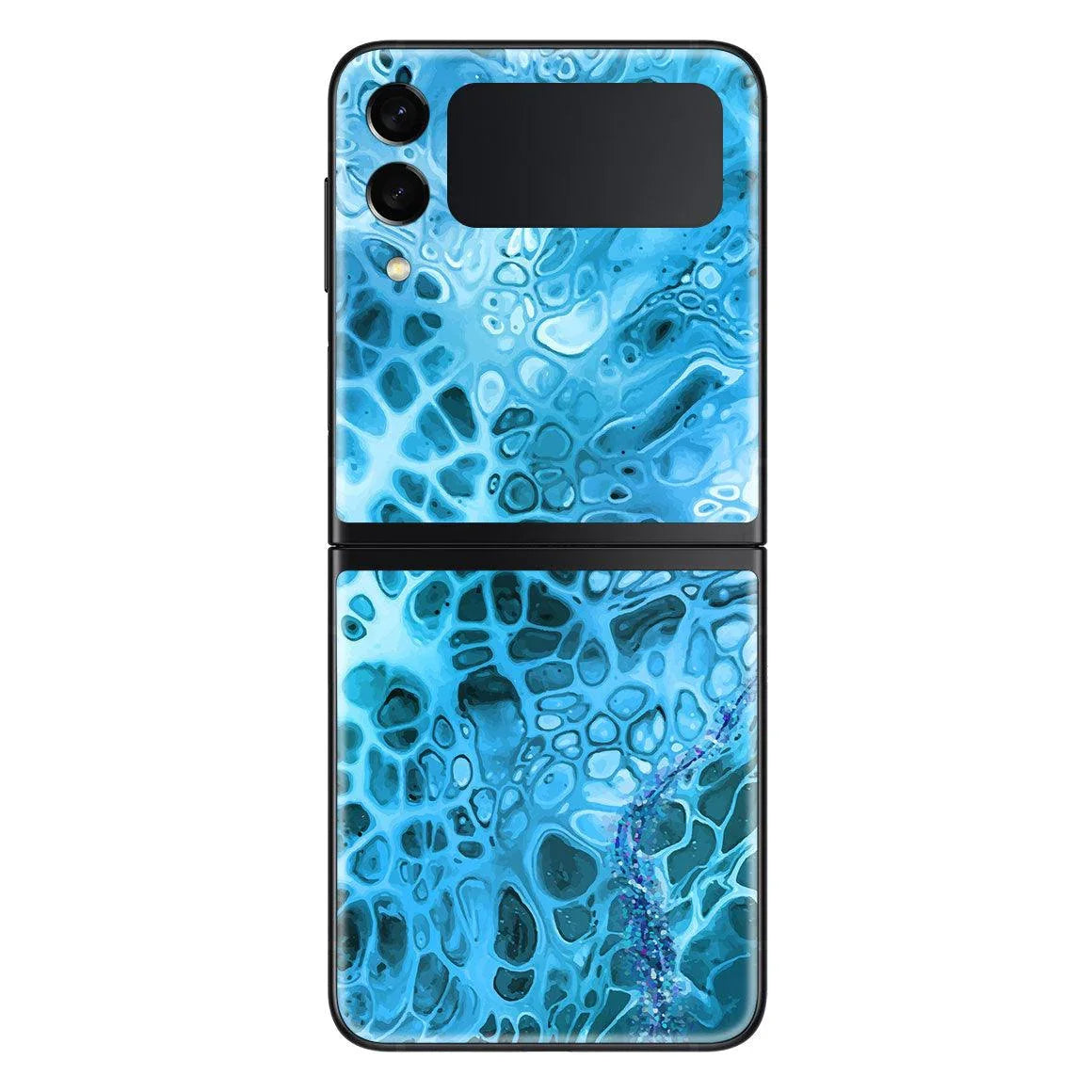 Galaxy Z Flip 3 Oil Paint Series Skins - Slickwraps