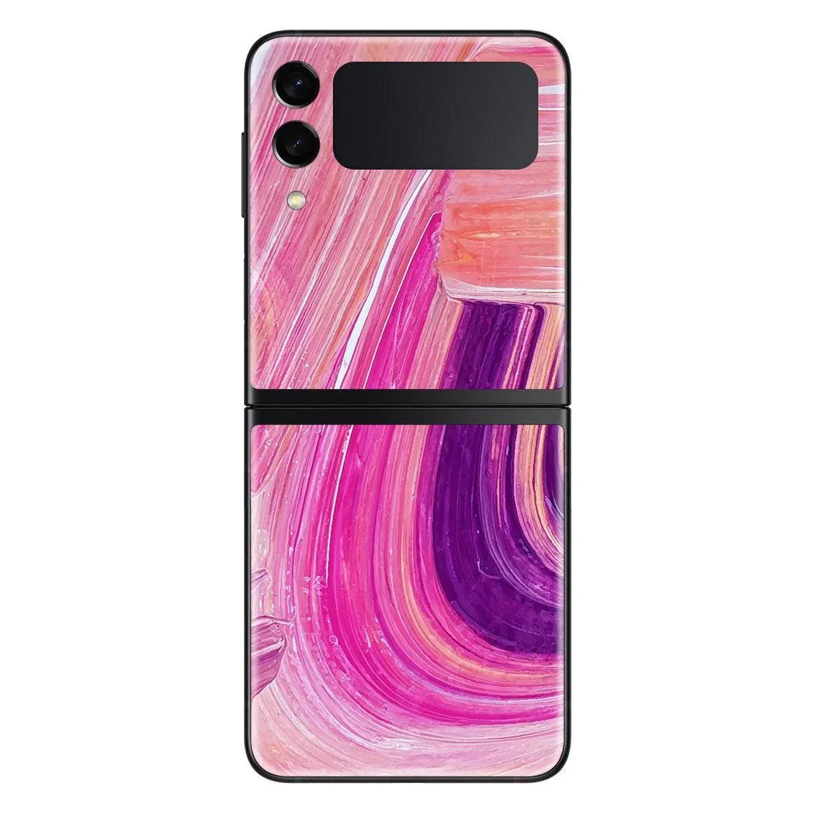 Galaxy Z Flip 3 Oil Paint Series Skins - Slickwraps