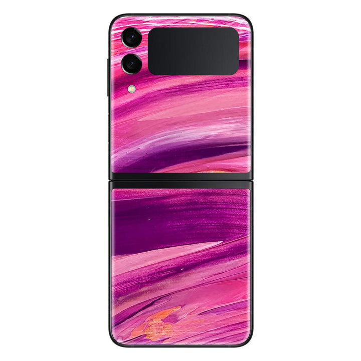 Galaxy Z Flip 3 Oil Paint Series Skins - Slickwraps