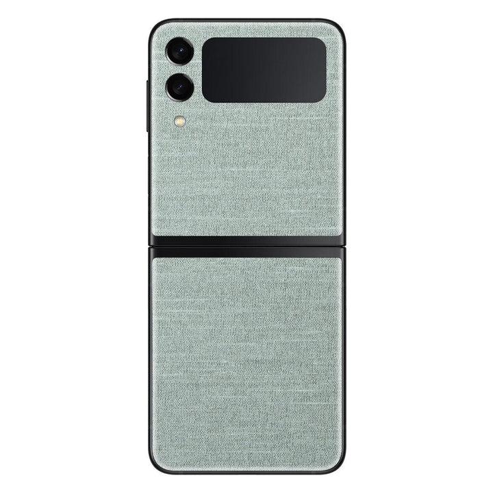 Galaxy Z Flip 3 Woven Metal Series Skins - Slickwraps