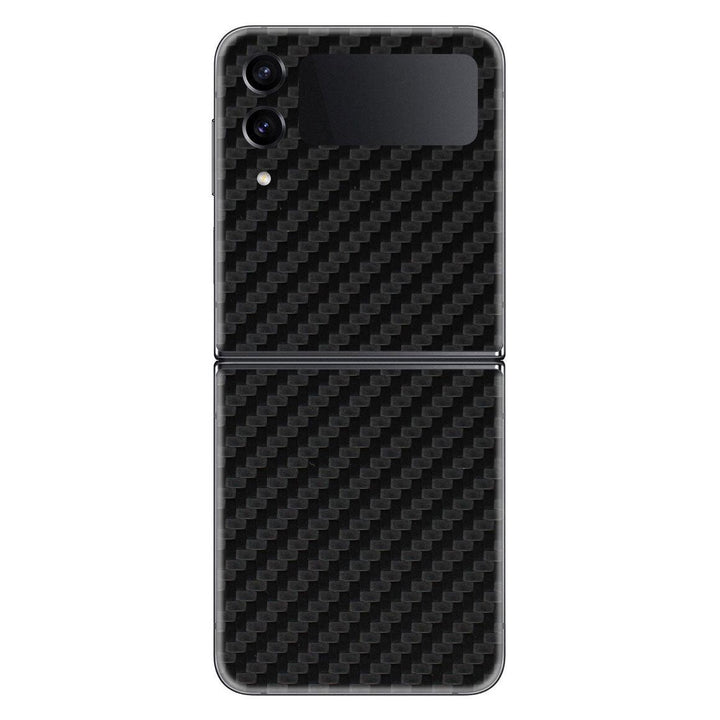 Galaxy Z Flip 4 Carbon Series Skins - Slickwraps