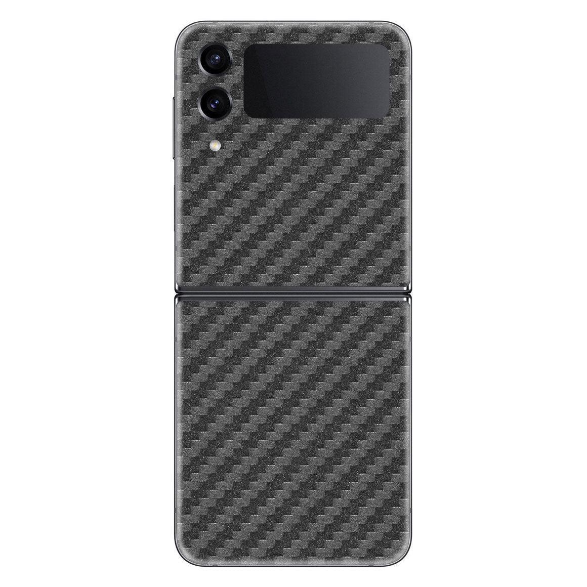 Galaxy Z Flip 4 Carbon Series Skins - Slickwraps