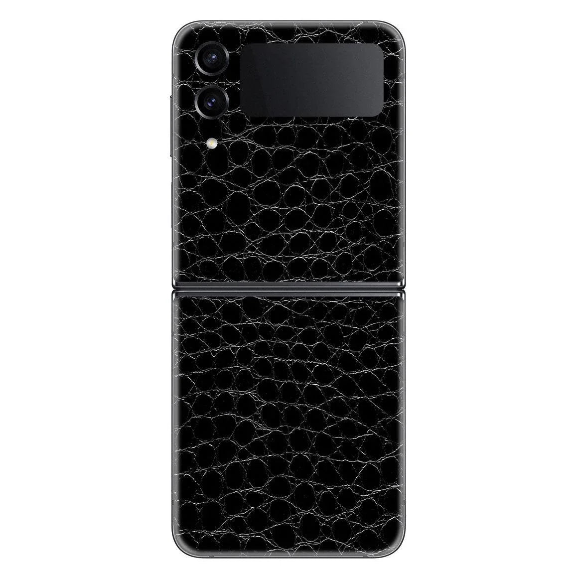 Galaxy Z Flip 4 Leather Series Skins - Slickwraps