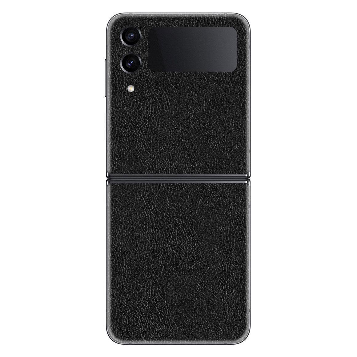 Galaxy Z Flip 4 Leather Series Skins - Slickwraps
