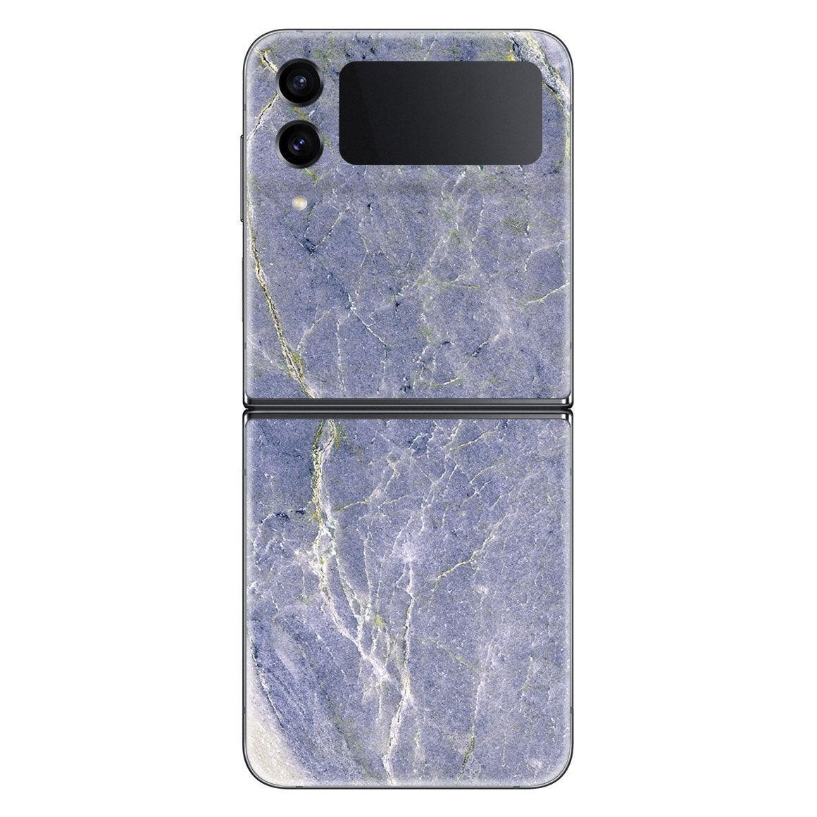 Galaxy Z Flip 4 Marble Series Skins - Slickwraps