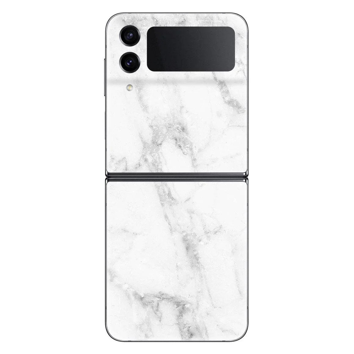 Galaxy Z Flip 4 Marble Series Skins - Slickwraps