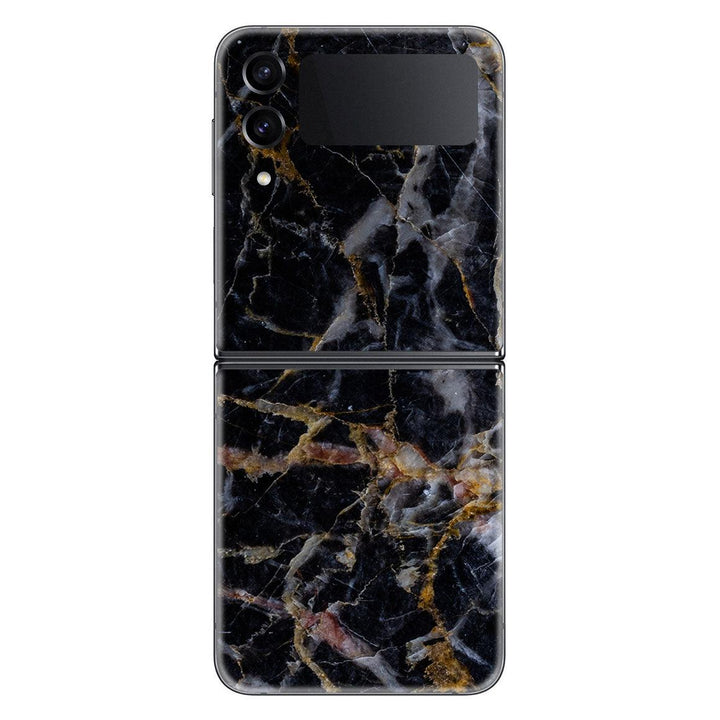 Galaxy Z Flip 4 Marble Series Skins - Slickwraps