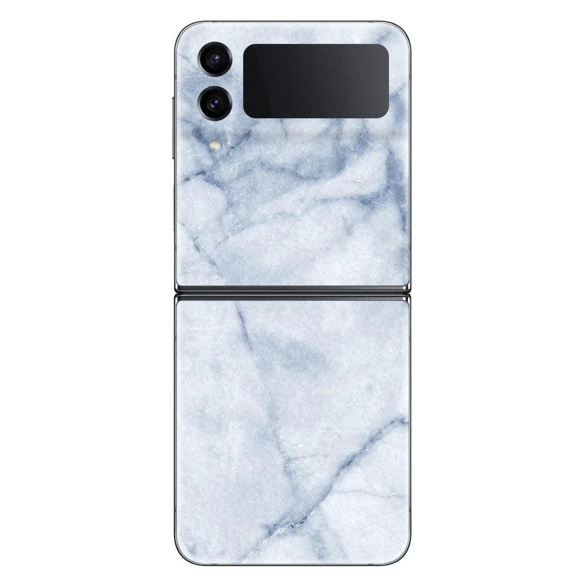 Galaxy Z Flip 4 Marble Series Skins - Slickwraps