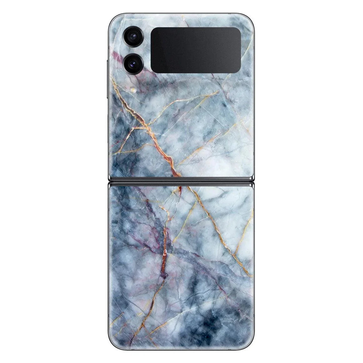 Galaxy Z Flip 4 Marble Series Skins - Slickwraps