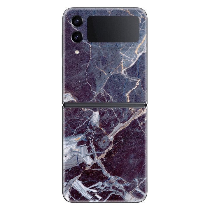 Galaxy Z Flip 4 Marble Series Skins - Slickwraps