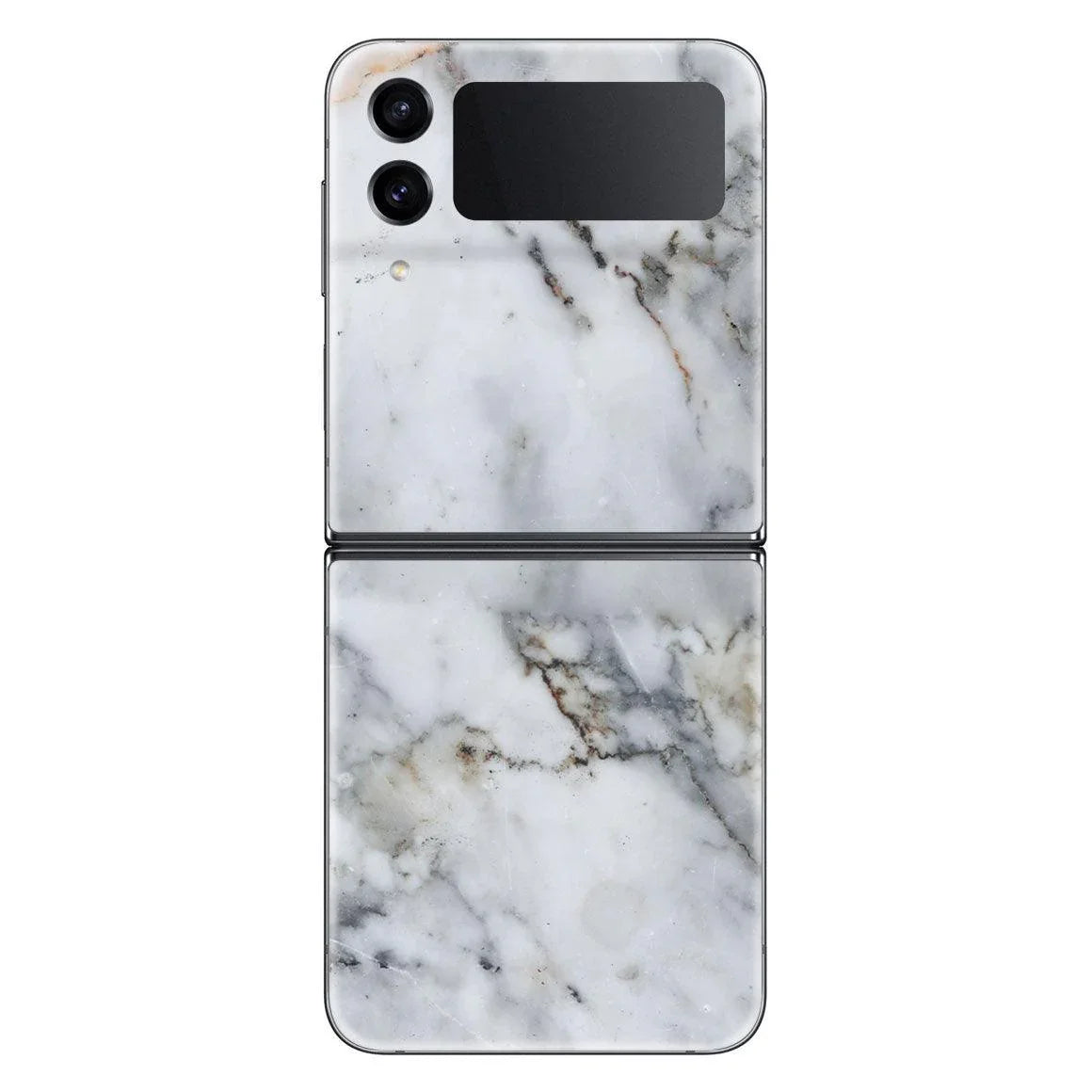 Galaxy Z Flip 4 Marble Series Skins - Slickwraps