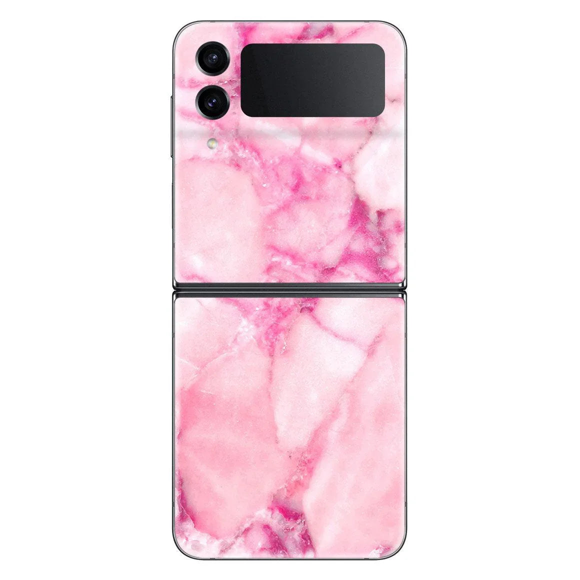 Galaxy Z Flip 4 Marble Series Skins - Slickwraps
