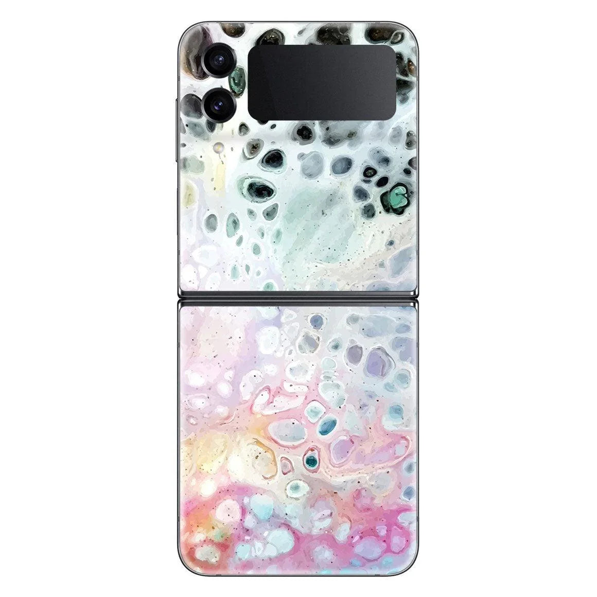 Galaxy Z Flip 4 Oil Paint Series Skins - Slickwraps
