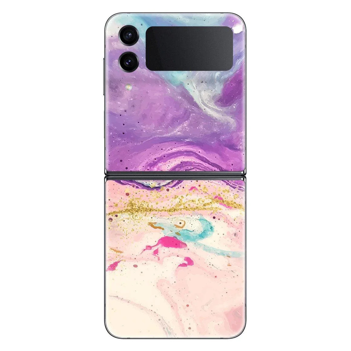 Galaxy Z Flip 4 Oil Paint Series Skins - Slickwraps