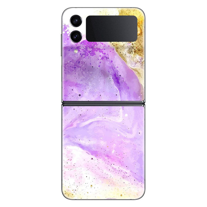 Galaxy Z Flip 4 Oil Paint Series Skins - Slickwraps