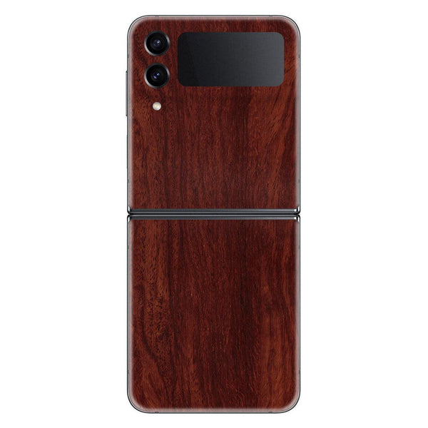 Galaxy Z Flip 4 Wood Series Skins - Slickwraps