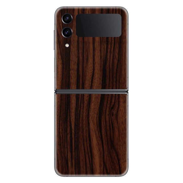Galaxy Z Flip 4 Wood Series Skins - Slickwraps