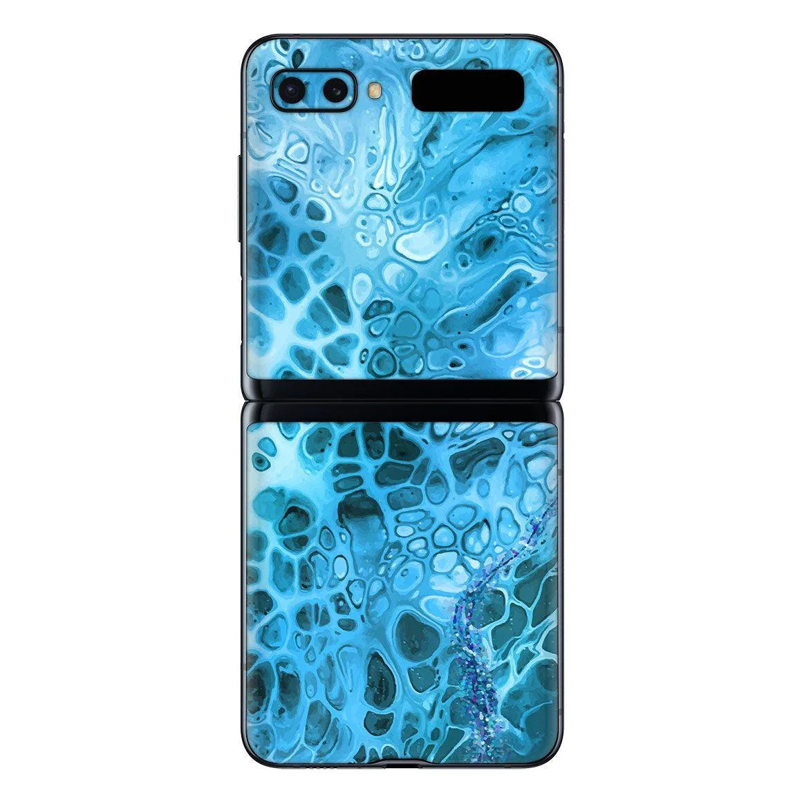 Galaxy Z Flip Oil Paint Series Skins - Slickwraps