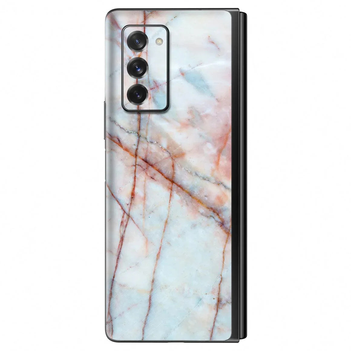 Galaxy Z Fold 2 Marble Series Skins - Slickwraps