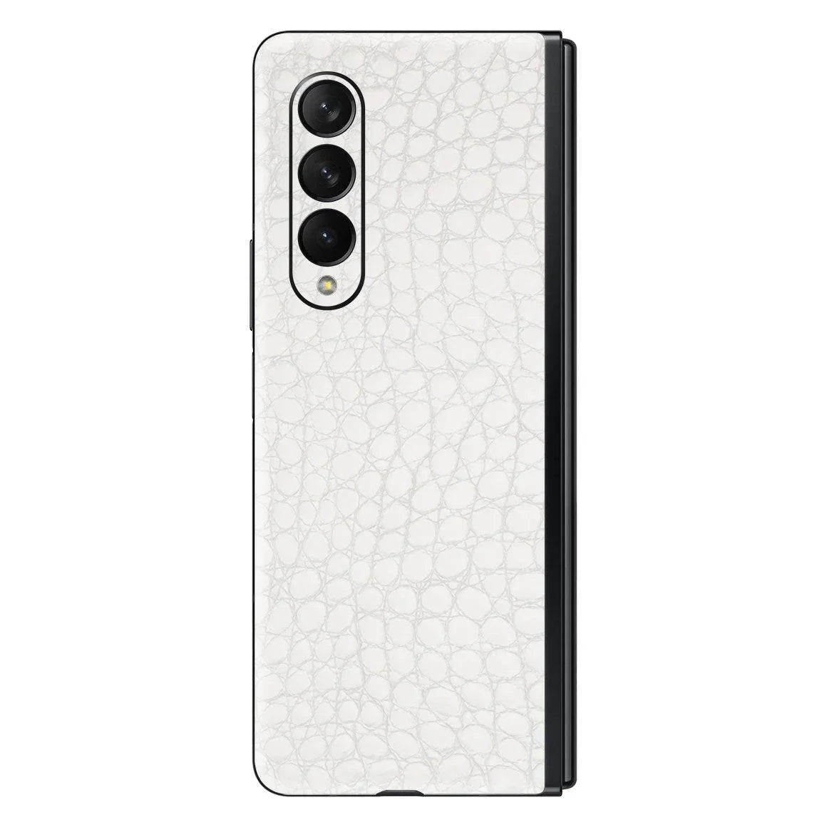 Galaxy Z Fold 3 Leather Series Skins - Slickwraps