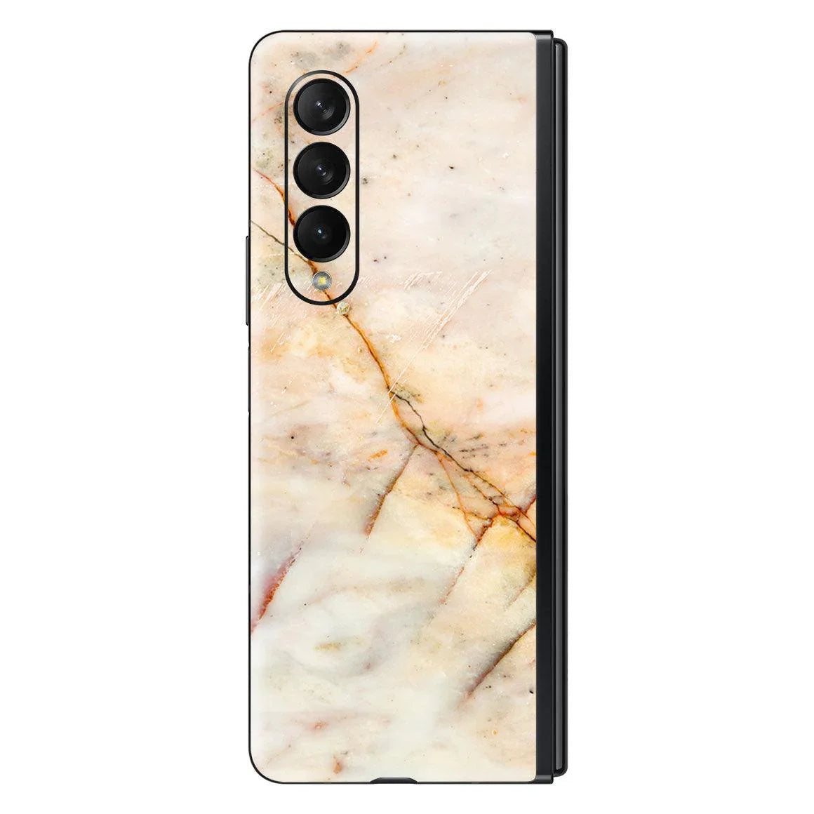 Galaxy Z Fold 3 Marble Series Skins - Slickwraps