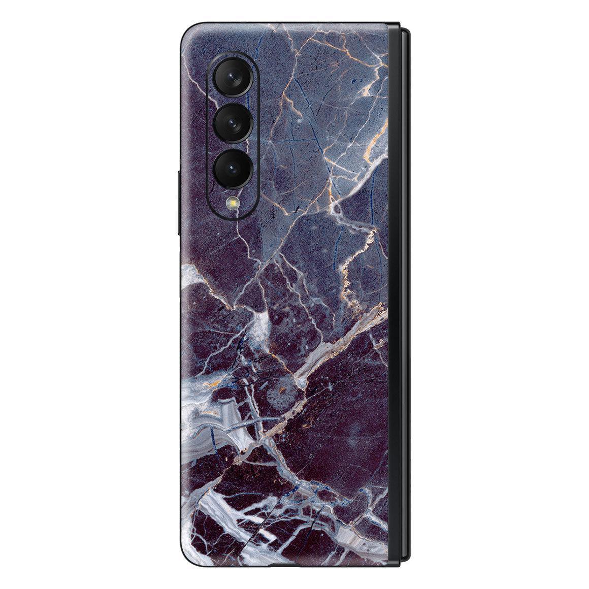 Galaxy Z Fold 3 Marble Series Skins - Slickwraps
