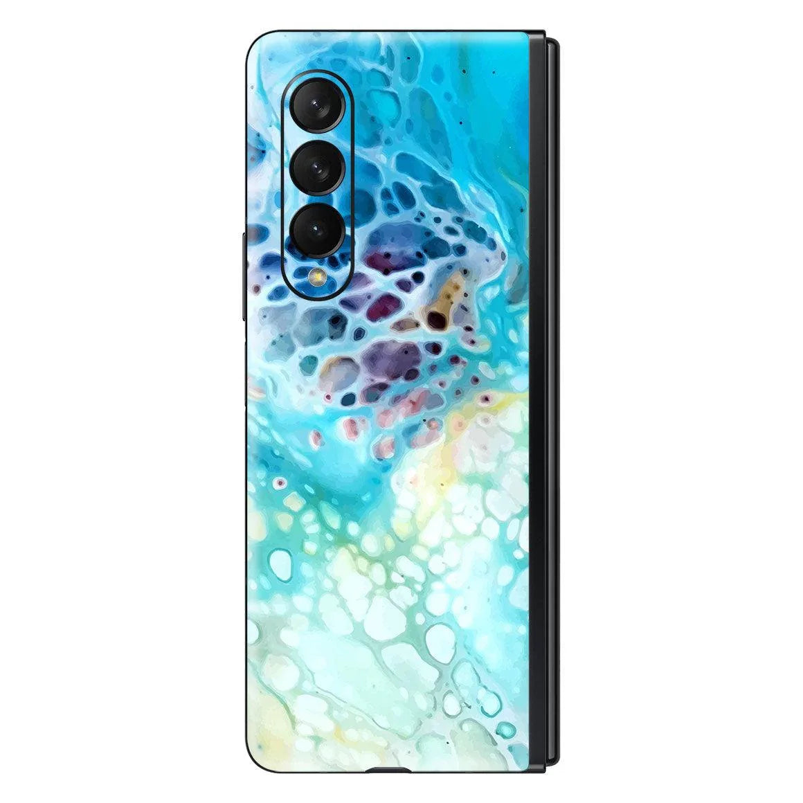 Galaxy Z Fold 3 Oil Paint Series Skins - Slickwraps
